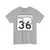 Oklahoma State Highway 36 (Oklahoma) (Road Sign) T-Shirt