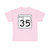 Oklahoma State Highway 35 (Oklahoma) (Road Sign) T-Shirt