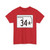 Oklahoma State Highway 34A (Oklahoma) (Road Sign) T-Shirt