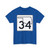 Oklahoma State Highway 34 (Oklahoma) (Road Sign) T-Shirt