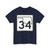 Oklahoma State Highway 34 (Oklahoma) (Road Sign) T-Shirt
