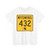 WY-432 (Wyoming) (Road Sign) T-Shirt