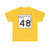 Oklahoma State Highway 48 (Oklahoma) (Road Sign) T-Shirt