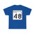 Oklahoma State Highway 48 (Oklahoma) (Road Sign) T-Shirt