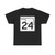 Oklahoma State Highway 24 (Oklahoma) (Road Sign) T-Shirt