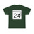 Oklahoma State Highway 24 (Oklahoma) (Road Sign) T-Shirt