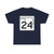 Oklahoma State Highway 24 (Oklahoma) (Road Sign) T-Shirt