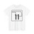 Oklahoma State Highway 11 (Oklahoma) (Road Sign) T-Shirt
