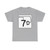 Oklahoma State Highway 7D (Oklahoma) (Road Sign) T-Shirt