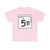 Oklahoma State Highway 5B (Oklahoma) (Road Sign) T-Shirt