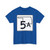 Oklahoma State Highway 5A (Oklahoma) (Road Sign) T-Shirt