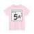 Oklahoma State Highway 5A (Oklahoma) (Road Sign) T-Shirt