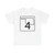 Oklahoma State Highway 4 (Oklahoma) (Road Sign) T-Shirt