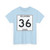 Oklahoma 36 1948 oversize (Oklahoma) (Road Sign) T-Shirt