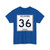 Oklahoma 36 1948 oversize (Oklahoma) (Road Sign) T-Shirt