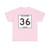 Oklahoma 36 1948 oversize (Oklahoma) (Road Sign) T-Shirt