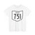 OH-751 1948 (Ohio) (Road Sign) T-Shirt