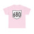 OH-680 1960 (Ohio) (Road Sign) T-Shirt