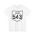 OH-543 1927 (Ohio) (Road Sign) T-Shirt