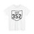 OH-352 1927 (Ohio) (Road Sign) T-Shirt