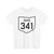 OH-341 1927 (Ohio) (Road Sign) T-Shirt