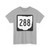 OH-288 1967 (Ohio) (Road Sign) T-Shirt