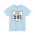 OH-581 1927 (Ohio) (Road Sign) T-Shirt