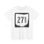 OH-271 1967 (Ohio) (Road Sign) T-Shirt