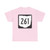 OH-261 1967 (Ohio) (Road Sign) T-Shirt