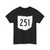 OH-251 1967 (Ohio) (Road Sign) T-Shirt