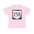 OH-250 1967 (Ohio) (Road Sign) T-Shirt