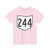 OH-244 1960 (Ohio) (Road Sign) T-Shirt