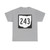 OH-243 1967 (Ohio) (Road Sign) T-Shirt