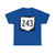 OH-243 1967 (Ohio) (Road Sign) T-Shirt