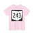 OH-243 1967 (Ohio) (Road Sign) T-Shirt
