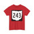 OH-243 1967 (Ohio) (Road Sign) T-Shirt