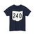 OH-240 1967 (Ohio) (Road Sign) T-Shirt
