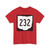 OH-232 1967 (Ohio) (Road Sign) T-Shirt