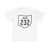 OH-232 1927 (Ohio) (Road Sign) T-Shirt