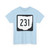 OH-231 1967 (Ohio) (Road Sign) T-Shirt