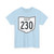 OH-230 1948 (Ohio) (Road Sign) T-Shirt
