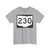 OH-230 (Ohio) (Road Sign) T-Shirt