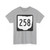 OH-258 1967 (Ohio) (Road Sign) T-Shirt