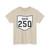 OH-250 1927 (Ohio) (Road Sign) T-Shirt