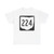 OH-224 1967 (Ohio) (Road Sign) T-Shirt