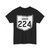 OH-224 1927 (Ohio) (Road Sign) T-Shirt
