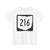 OH-216 1967 (Ohio) (Road Sign) T-Shirt