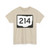 OH-214 (Ohio) (Road Sign) T-Shirt