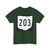 OH-203 1967 (Ohio) (Road Sign) T-Shirt