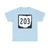 OH-203 1967 (Ohio) (Road Sign) T-Shirt